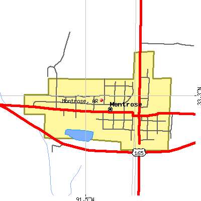 Montrose map