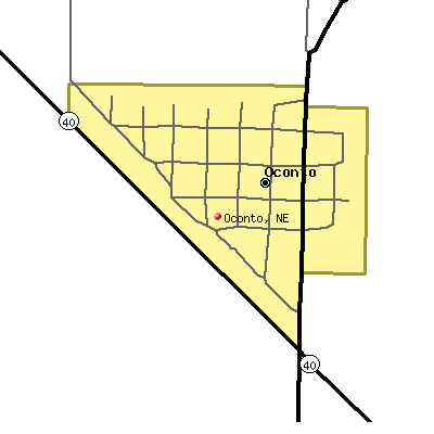 Oconto map