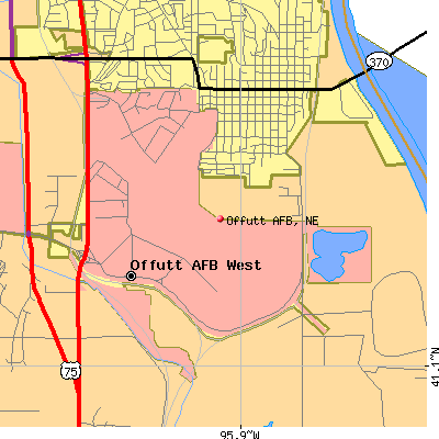Offutt AFB map