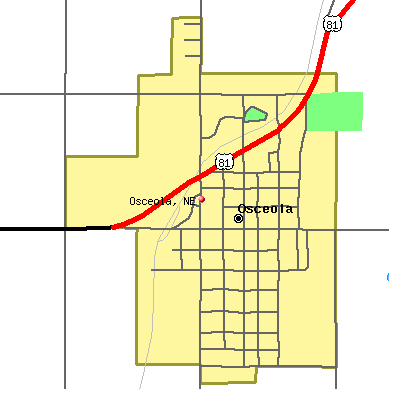 Osceola map