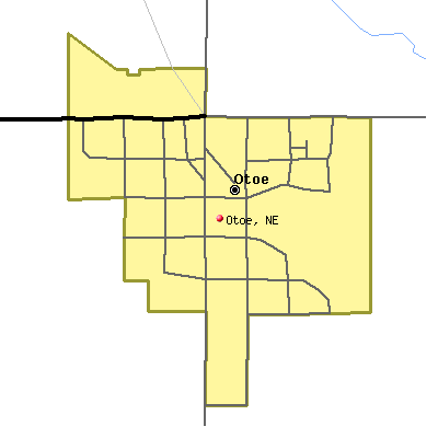 Otoe map
