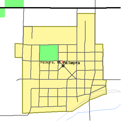 Palmyra map