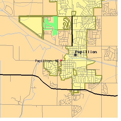 Papillion map