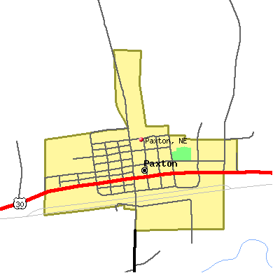 Paxton map