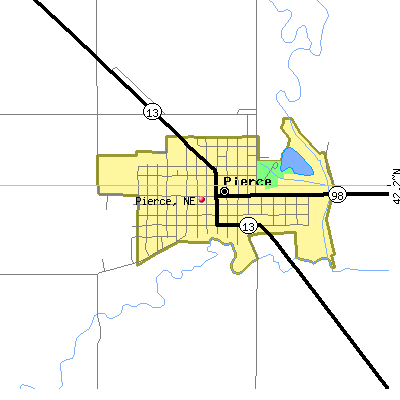 Pierce map