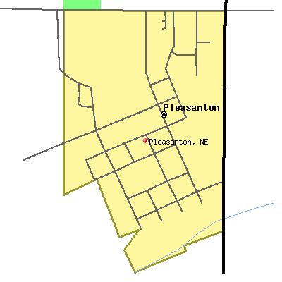 Pleasanton map