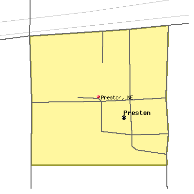 Preston map