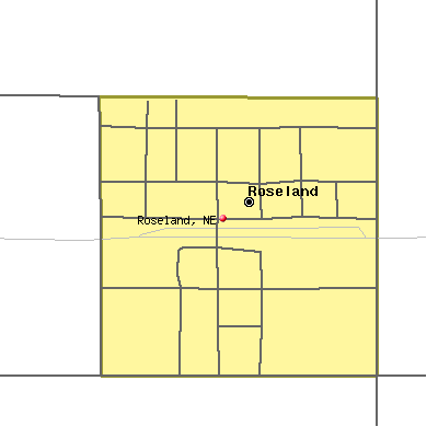 Roseland map