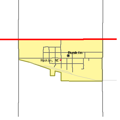 Ruskin map