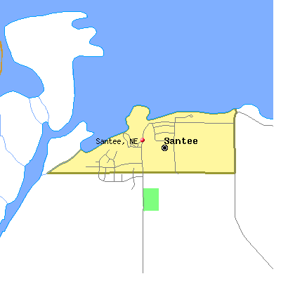 Santee map