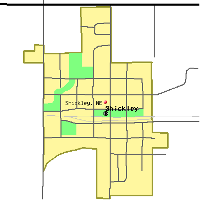 Shickley map