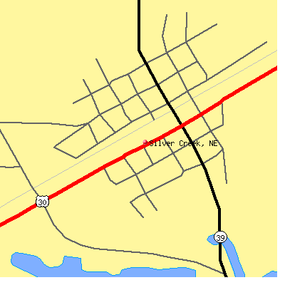 Silver Creek map