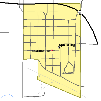 Spalding map