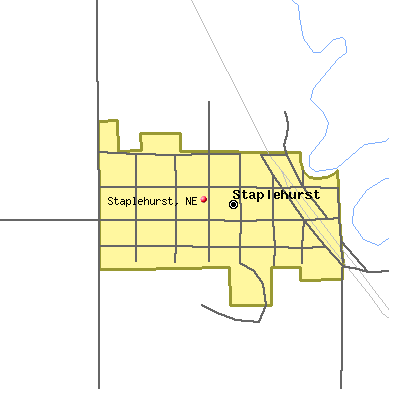 Staplehurst map