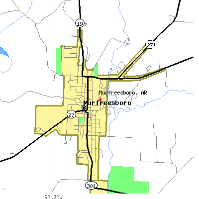 Murfreesboro map