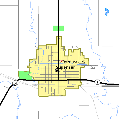 Superior map