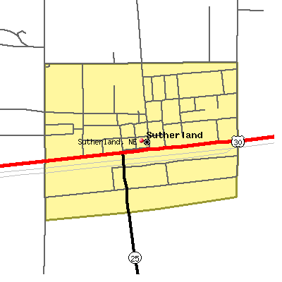 Sutherland map