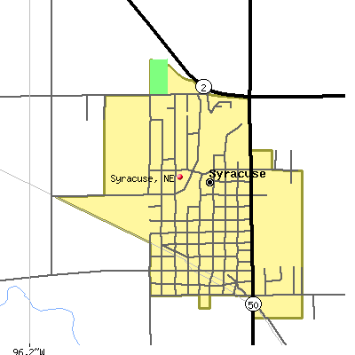 Syracuse map