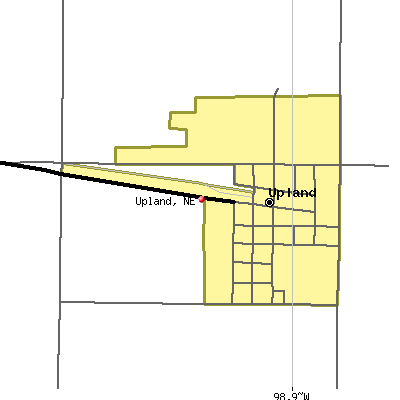 Upland map