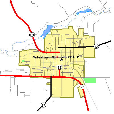 Valentine map