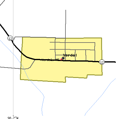 Verdel map