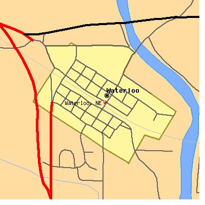 Waterloo map