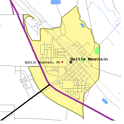 Battle Mountain map