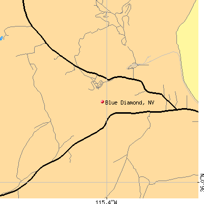 Blue Diamond map