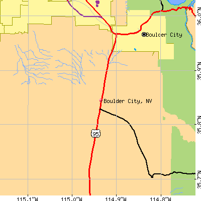 Boulder City map