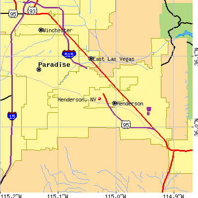 Henderson map