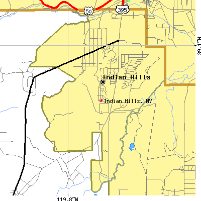 Indian Hills map