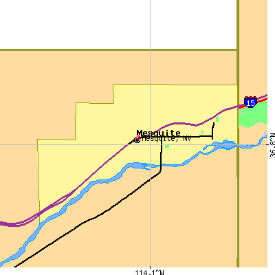 Mesquite map
