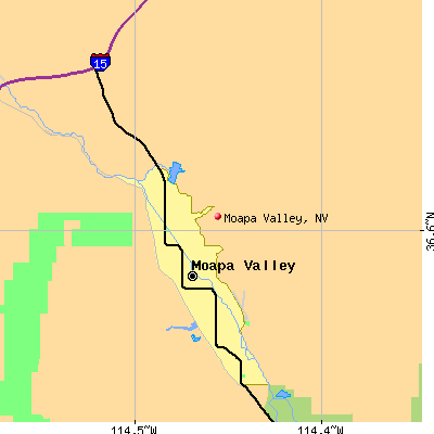 Moapa Valley map