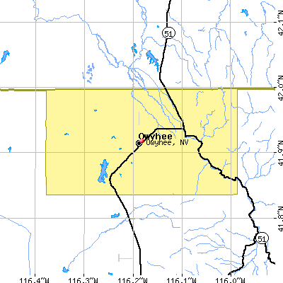 Owyhee map