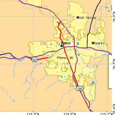 Reno map