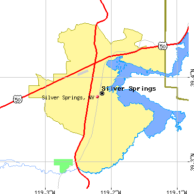 Silver Springs map