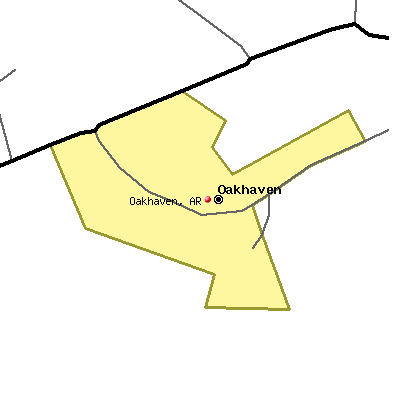 Oakhaven map