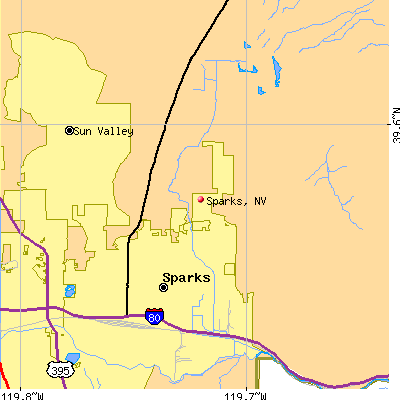 Sparks map