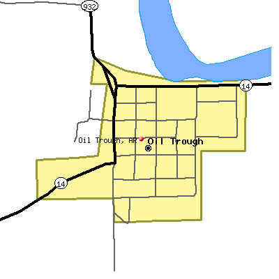 Oil Trough map