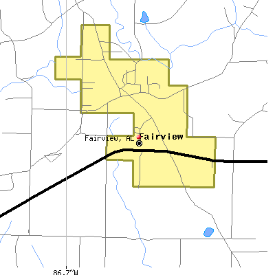 Fairview map