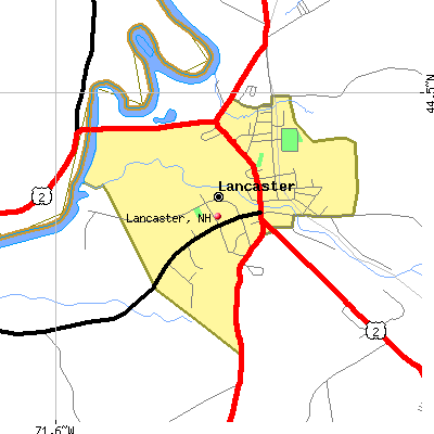 Lancaster map