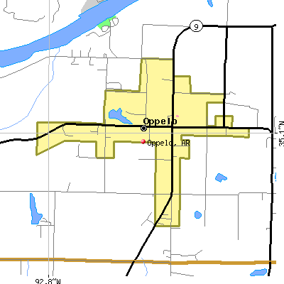 Oppelo map