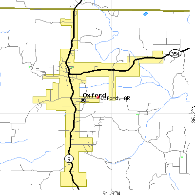Oxford map