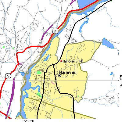 Hanover map