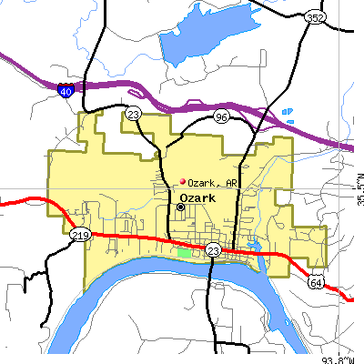 Ozark map