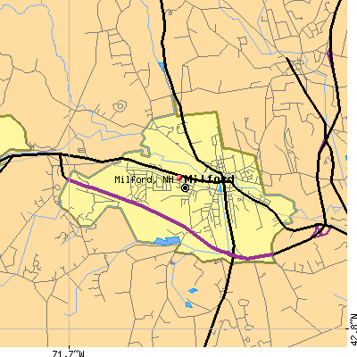 Milford map