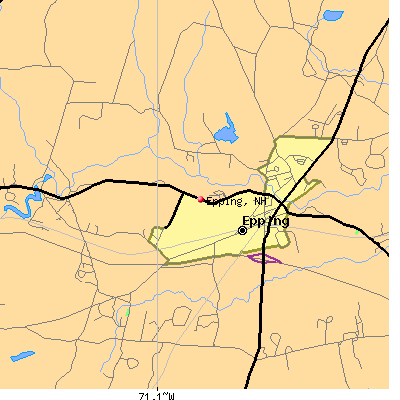 Epping map