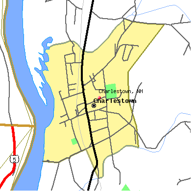 Charlestown map