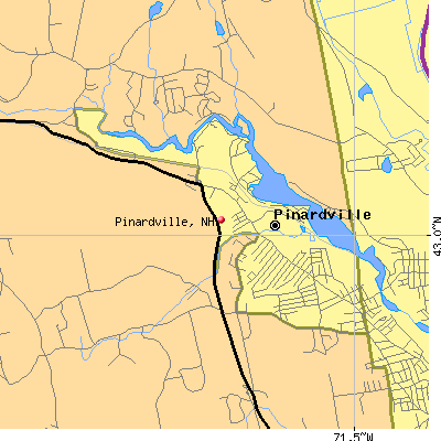 Pinardville map