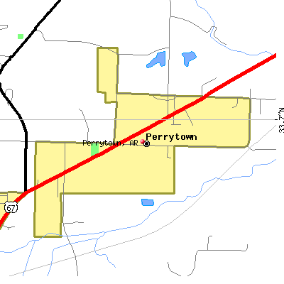 Perrytown map
